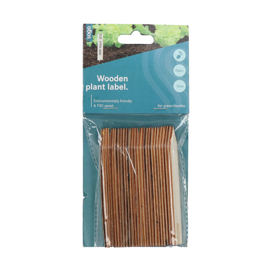 Puiset kasvitikut 10 cm – pakkauksen etupuoli.
